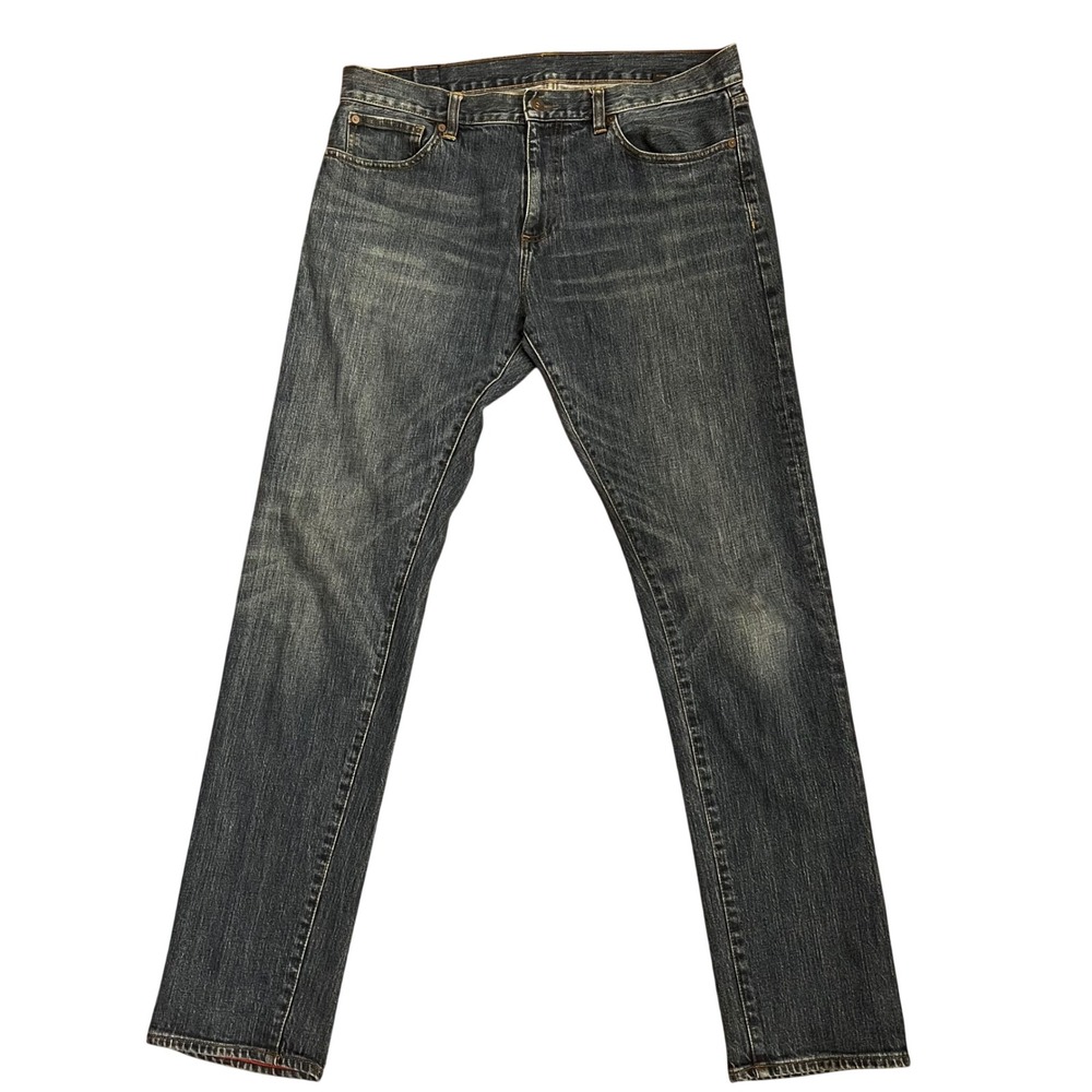 Brooks Brothers 116 Slim‎ Fit Jeans Mens 36x34 Blue Dark Wash Prepp